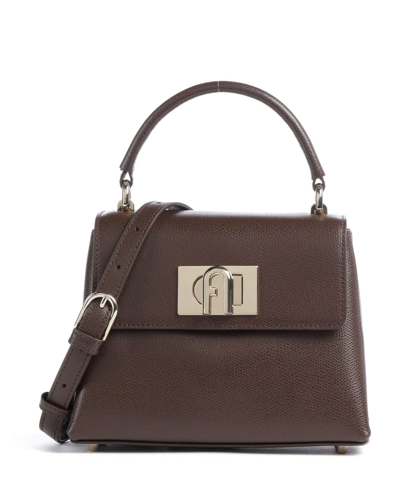 Furla 1927 Mini Bolso de mano cioccolato/honey