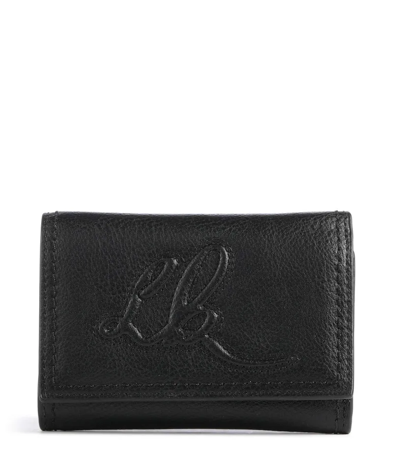 Liebeskind Linn Capri Cow Naturale M Monedero black