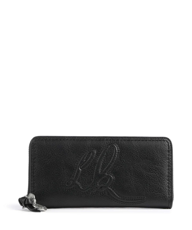 Liebeskind Gigi Capri Cow Naturale L Monedero black