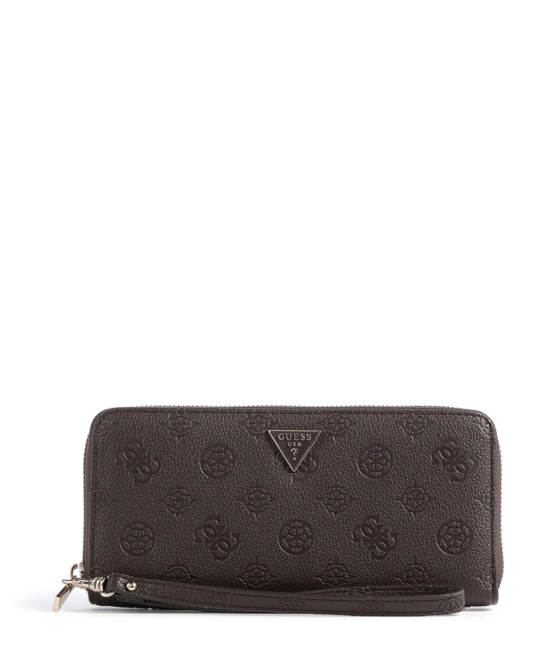Guess Blake Large Monedero brown logo