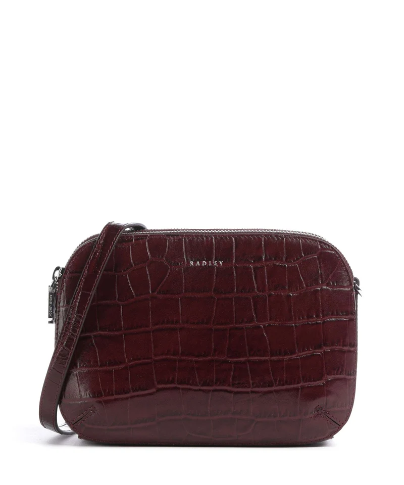 Radley London Dukes Place Bandolera dark cherry