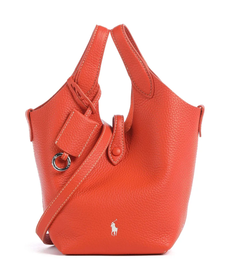 Polo Ralph Lauren Play Small Bandolera sunset orange