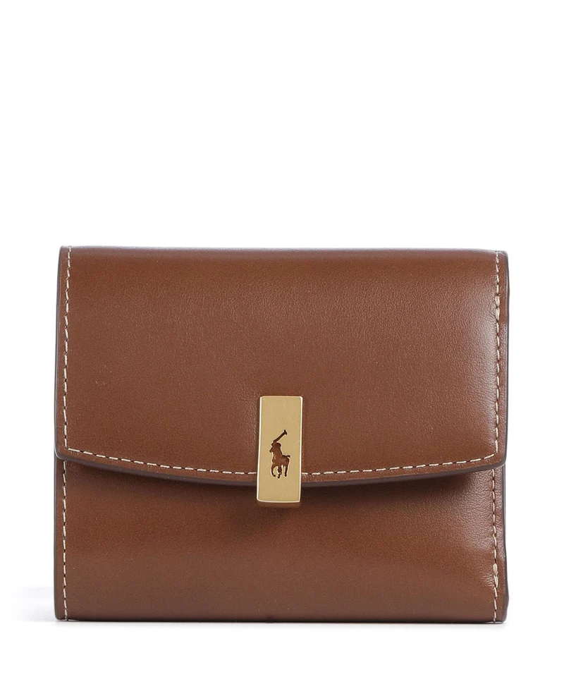 Polo Ralph Lauren ID Collection Small Monedero cuoio