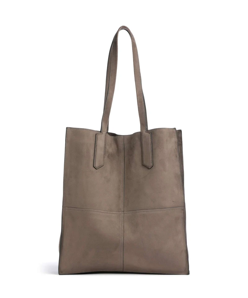 Liebeskind Amy Vegan Suede L Bolsa shopping neutral grey