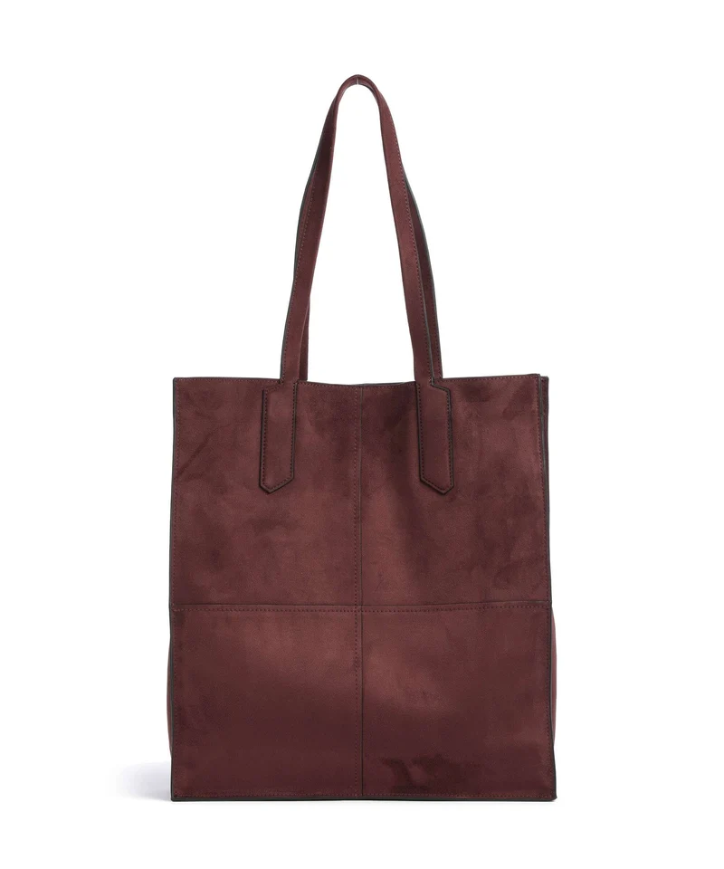 Liebeskind Amy Vegan Suede L Bolsa shopping pomegranate