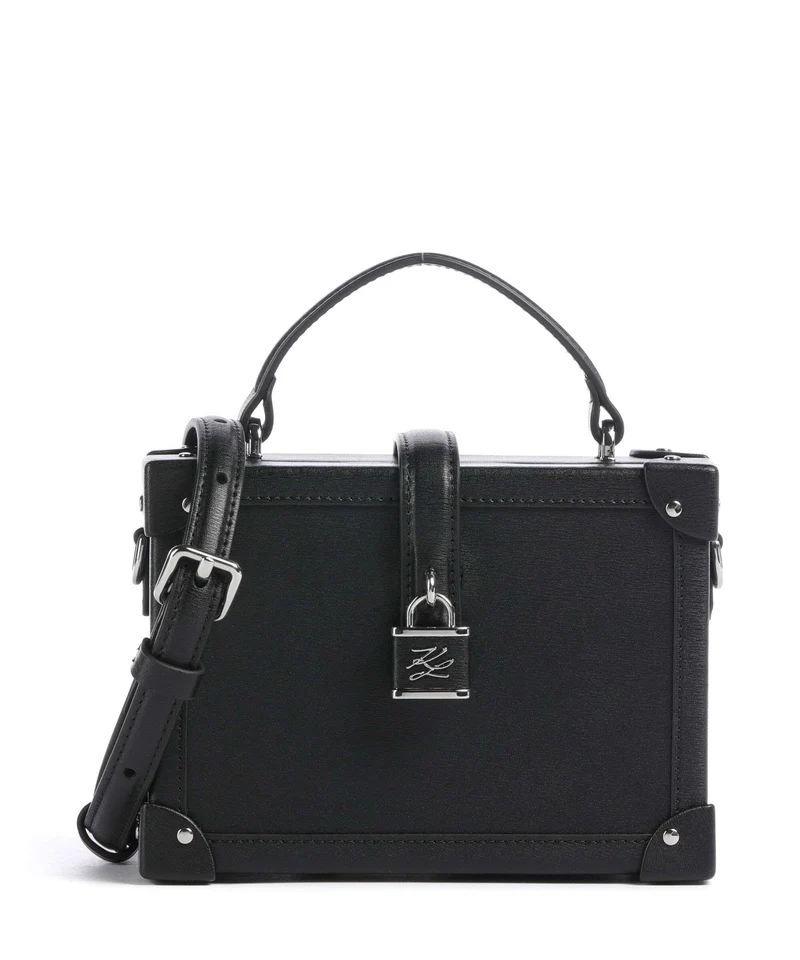 Karl Lagerfeld K/Autograph Small Bandolera black/nickel