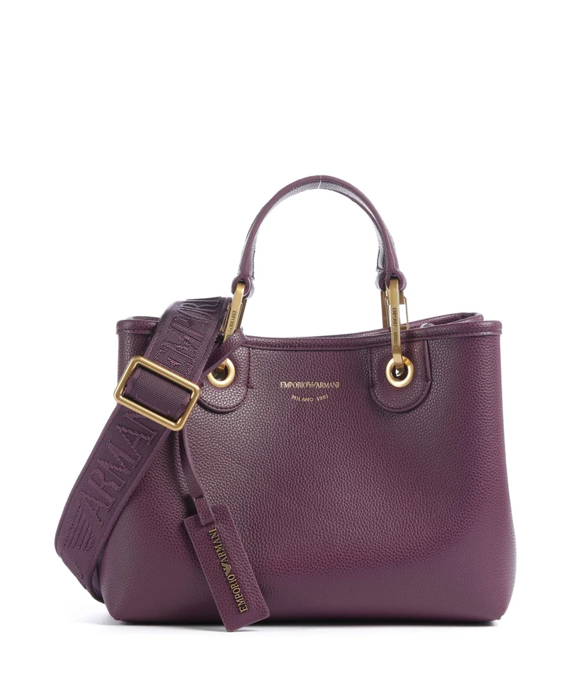 Emporio Armani My EA S Bolso de mano aubergine/foliage