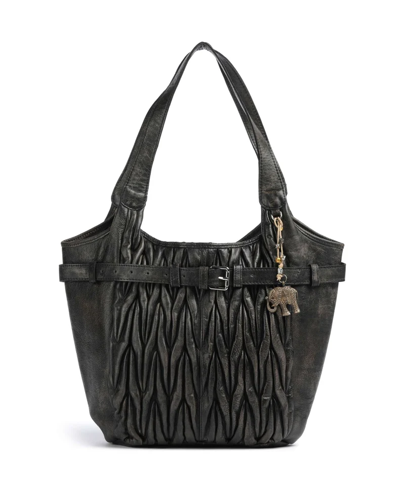 Anokhi Bolso de hobo vintage braun