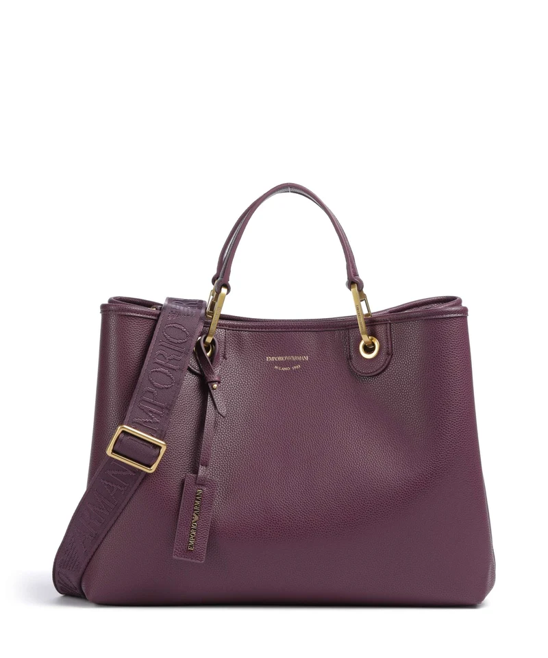 Emporio Armani My EA M Bolso de mano aubergine/foliage