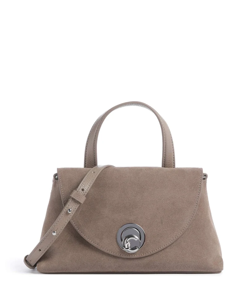 Coccinelle Nikla Suede Bolso de mano warm taupe