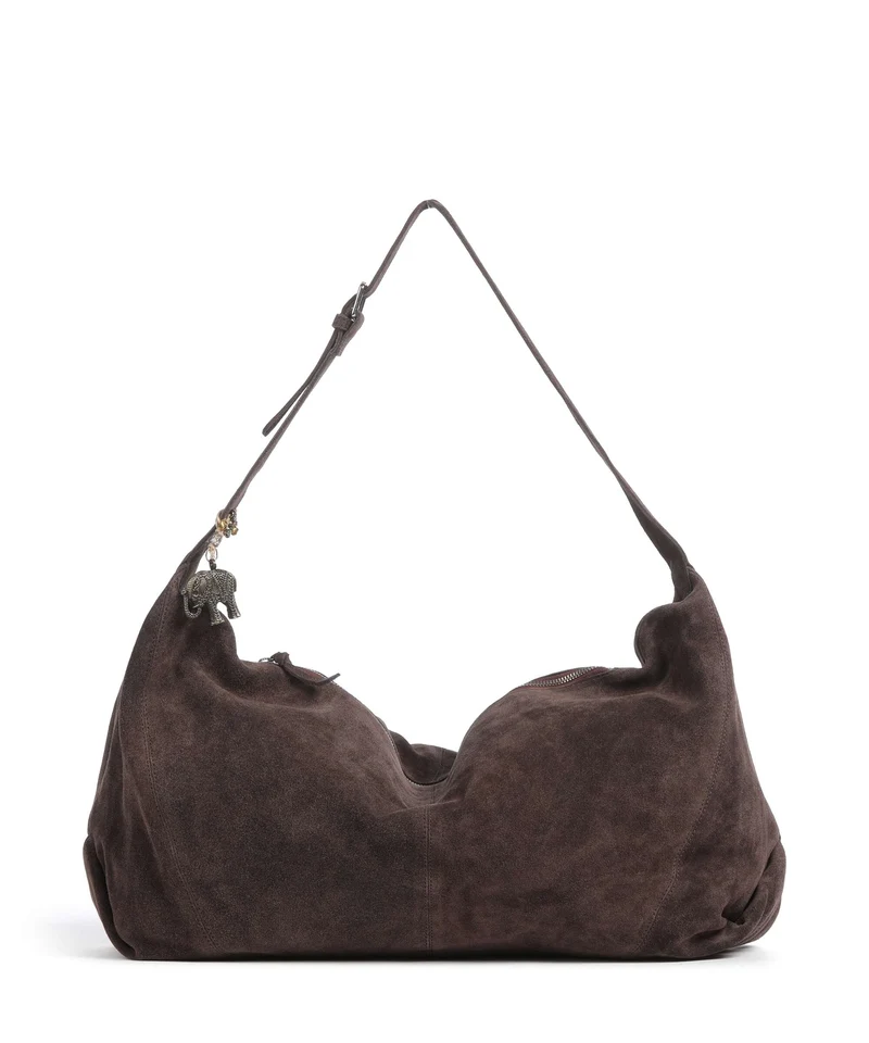 Anokhi Bolso de hobo chocolate