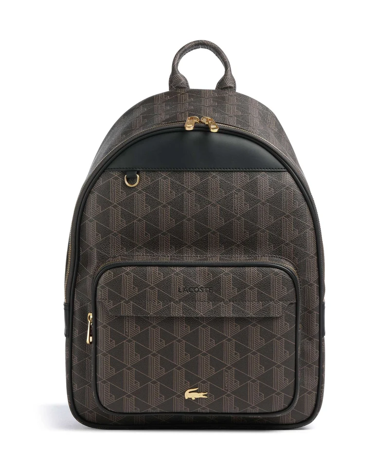 Lacoste The Blend Mochila mono slate black shitake