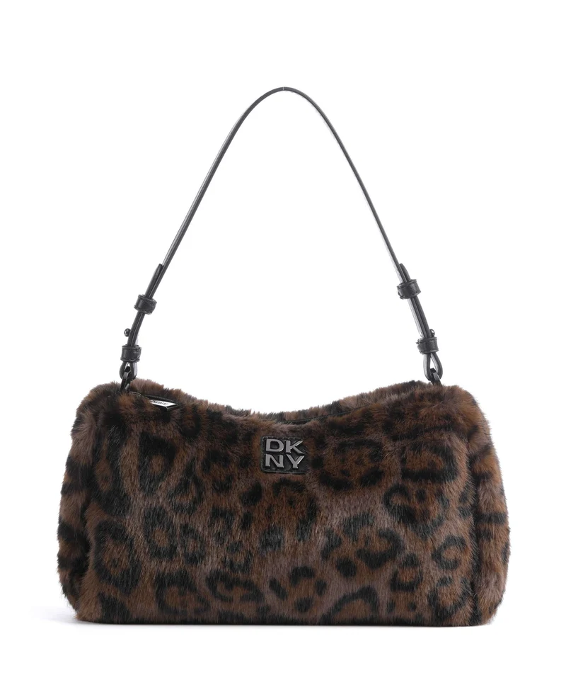 DKNY Remy Bolso de hombro leopard