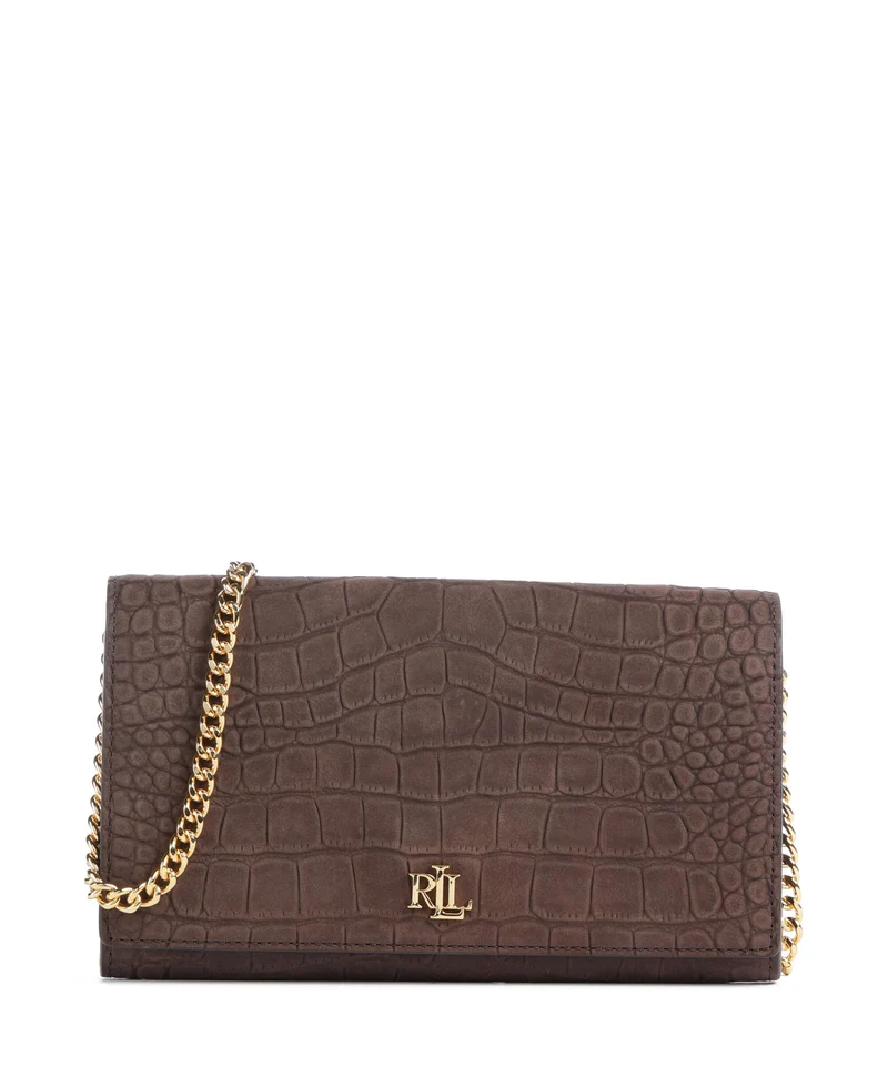 Lauren Ralph Lauren Adair II Large Monedero chestnut brown