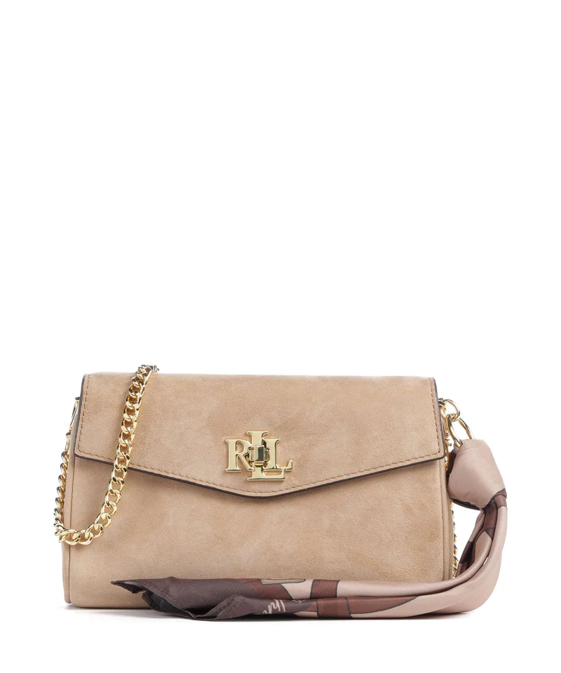 Lauren Ralph Lauren Tanner Large Bandolera urban bltng/camel multi