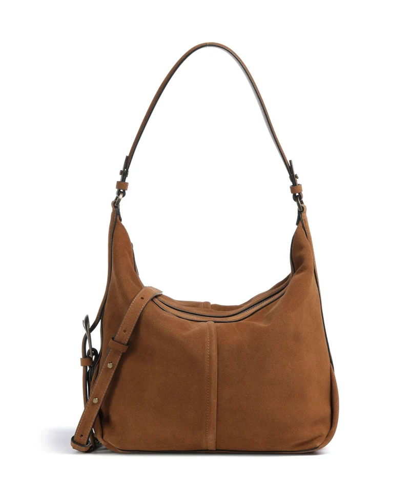 Liebeskind Paris II Hydro Suede M Bolso de hobo brown
