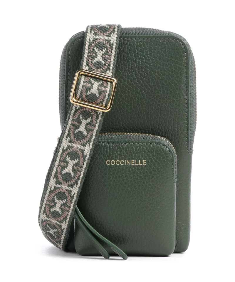 Coccinelle Pixie Bolsa para móvil garden green