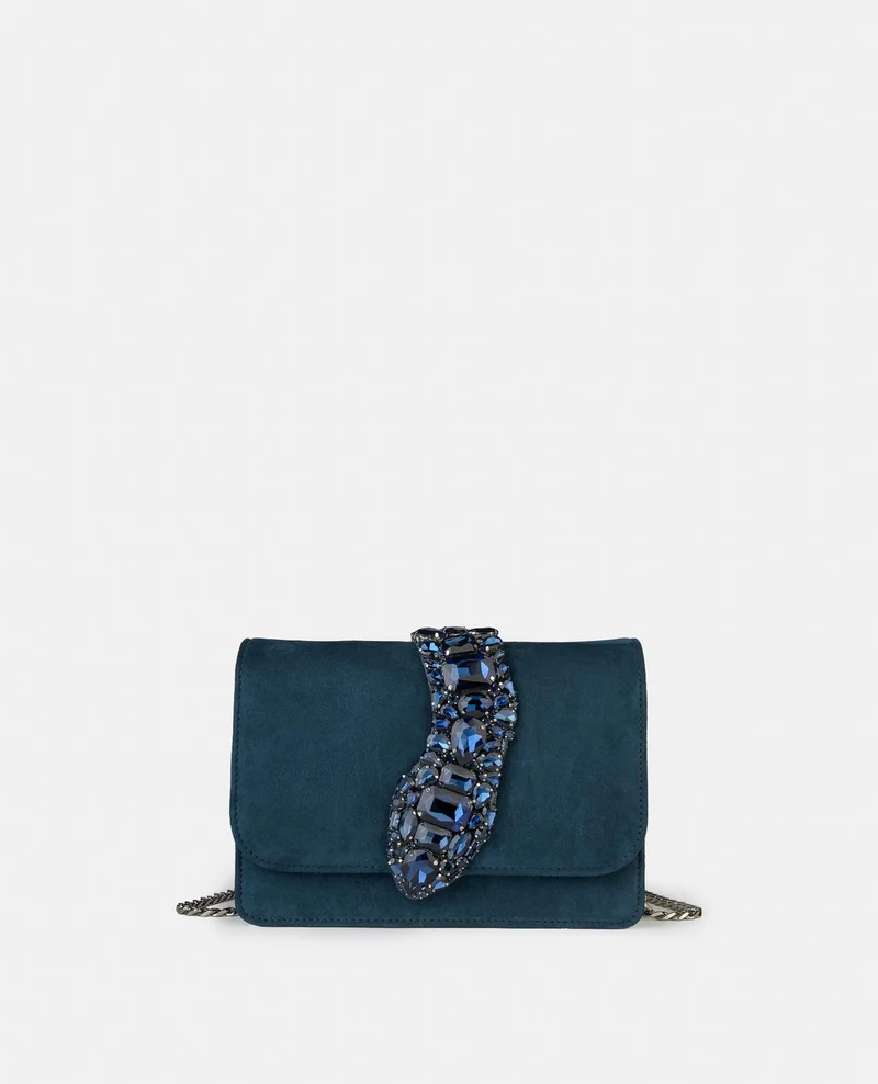 BOLSO BANDOLERA SOLAPA SERPIENTE