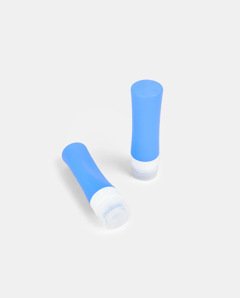 BOTELLAS SILICONA PORTALÍQUIDOS VIAJE