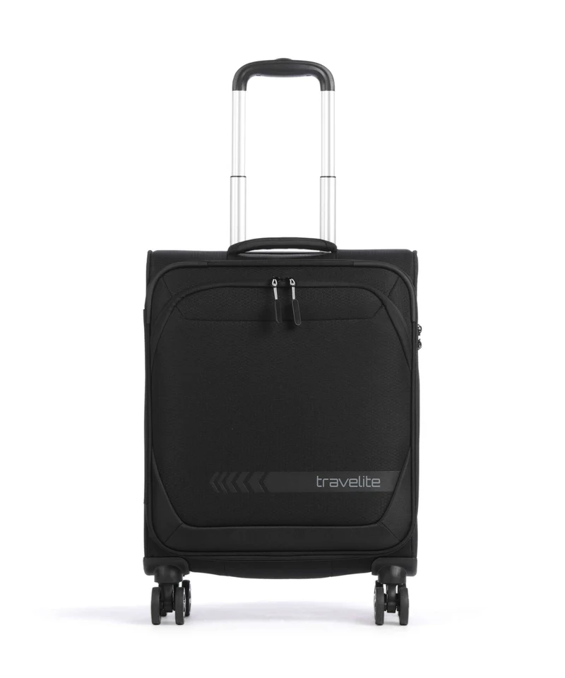 Travelite Kick Off Maleta con 4 ruedas black