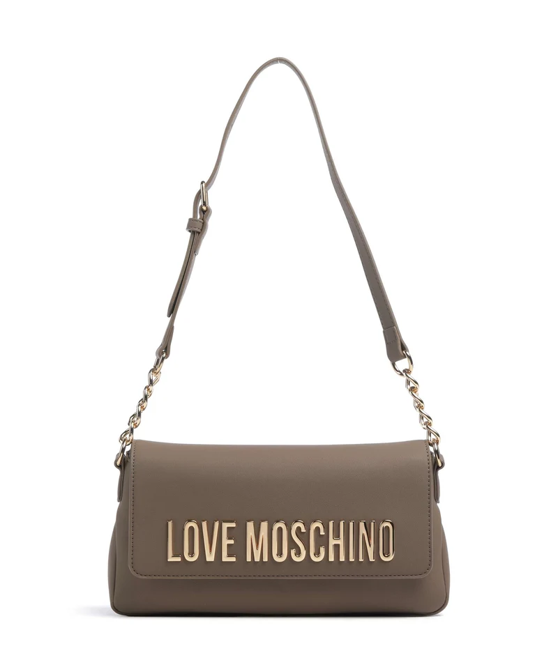 Love Moschino Bold Love Bolso de hombro fango