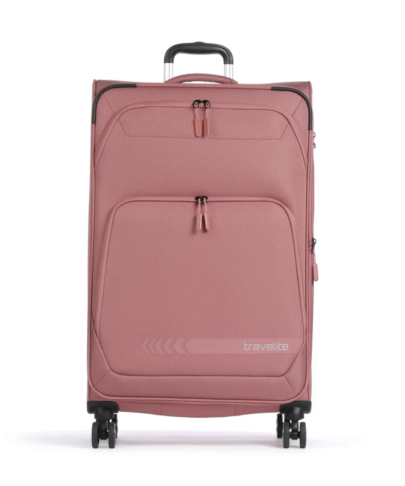 Travelite Kick Off Maleta con 4 ruedas blush