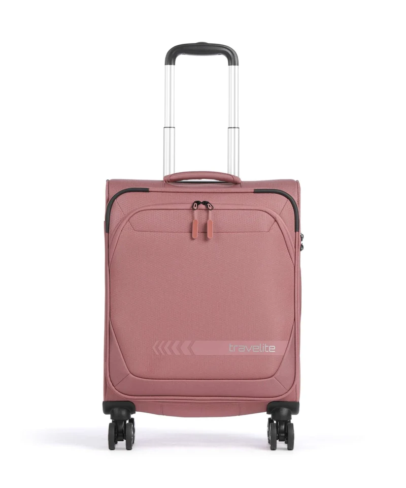 Travelite Kick Off Maleta con 4 ruedas blush