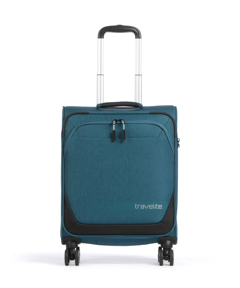 Travelite Kick Off Maleta con 4 ruedas petrol