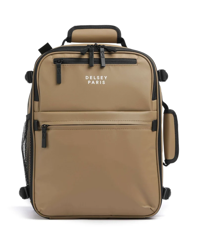 Delsey Paris Maubert 2.0 Mochila de viaje beige