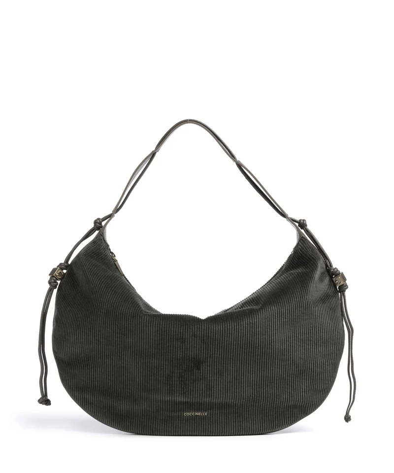 Coccinelle Thess Corduroy Bolso de hobo fango