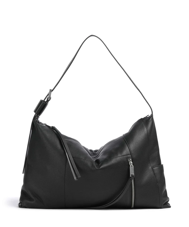 AllSaints Alba Bolso de hobo black/silver