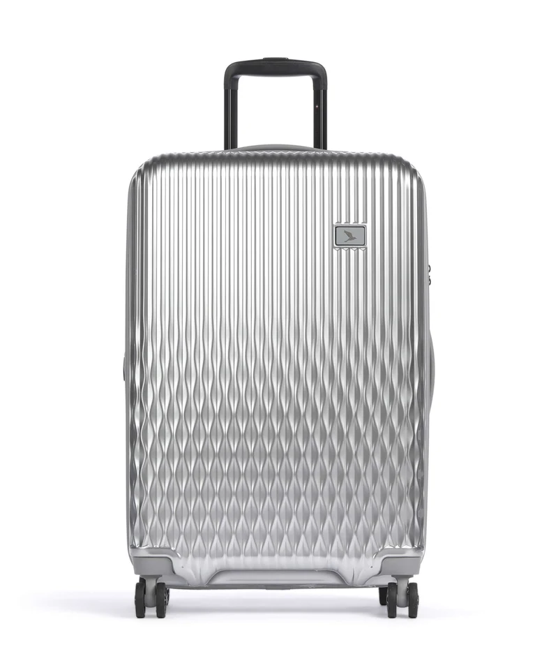 Pack Easy Flow Maleta con 4 ruedas silver