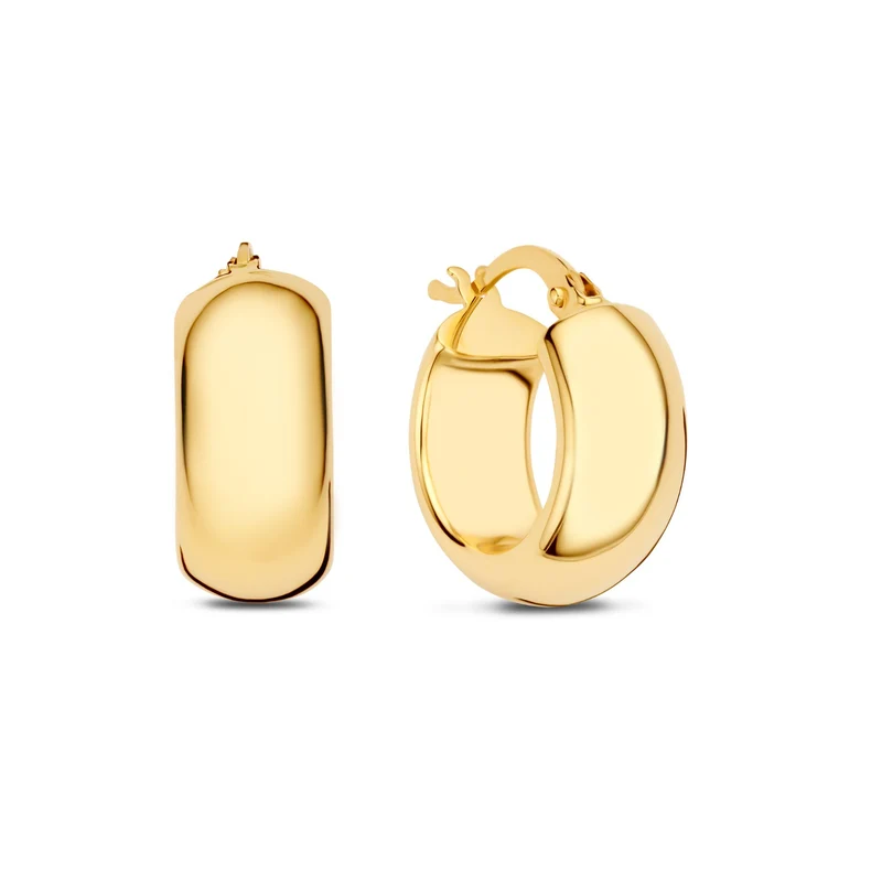 Beloro Jewels Della Spiga Susana 9 karaat oorringen (10 mm) BO360099