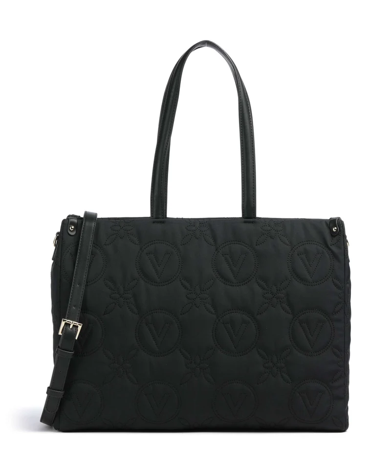 Valentino Bags Puffy Bolsa shopping nero