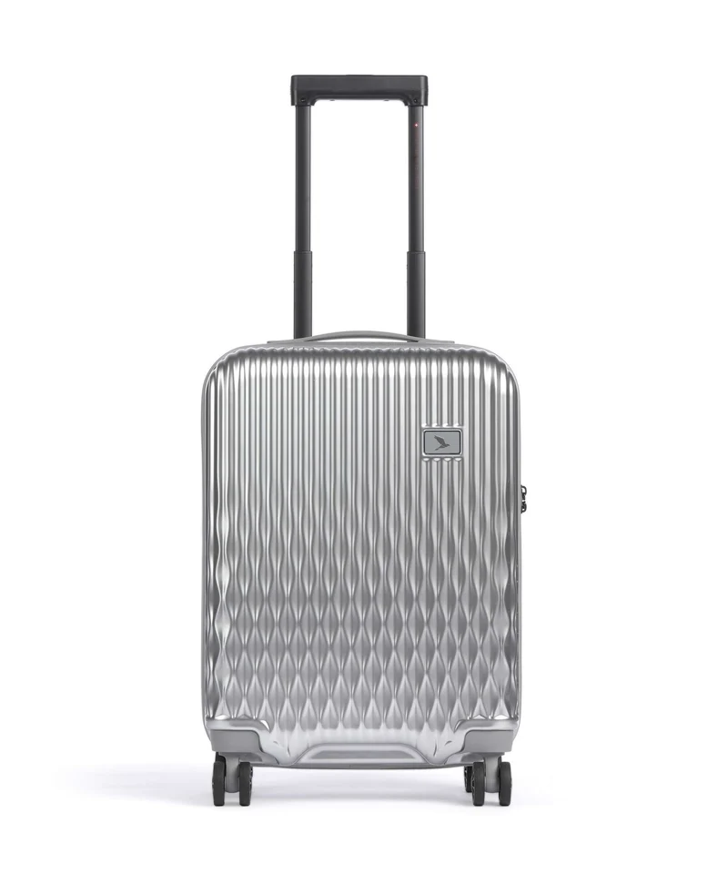 Pack Easy Flow Maleta con 4 ruedas silver