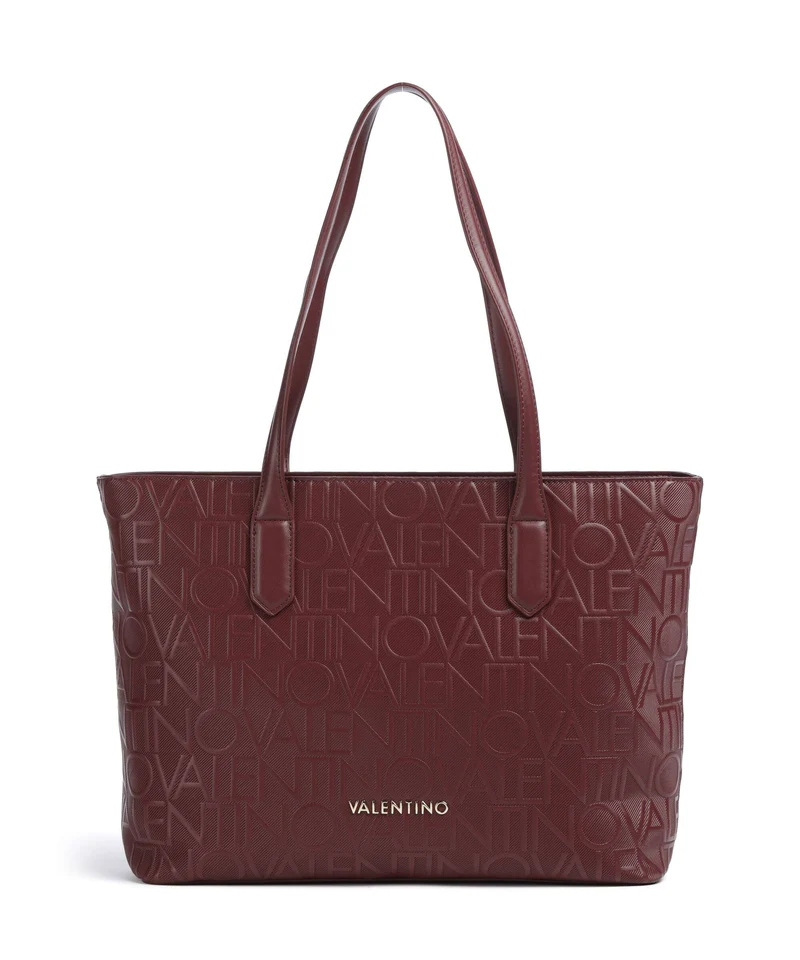 Valentino Bags Gynevra Re Bolsa shopping bordeaux