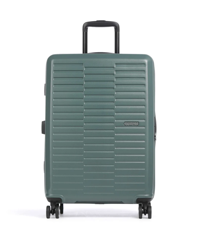 American Tourister Sunset Hills Maleta con 4 ruedas dark forest
