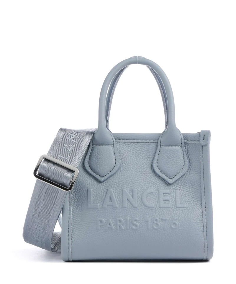 Lancel Jour Mini Bandolera blue foam