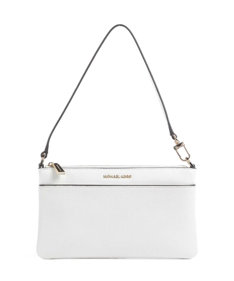 Michael Kors Jet Set Bolso de hombro optic white