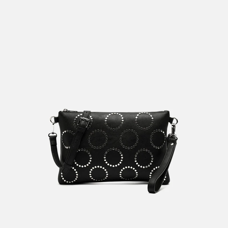 Yura bolso bandolera pequeño con detalles metálicos ED.
