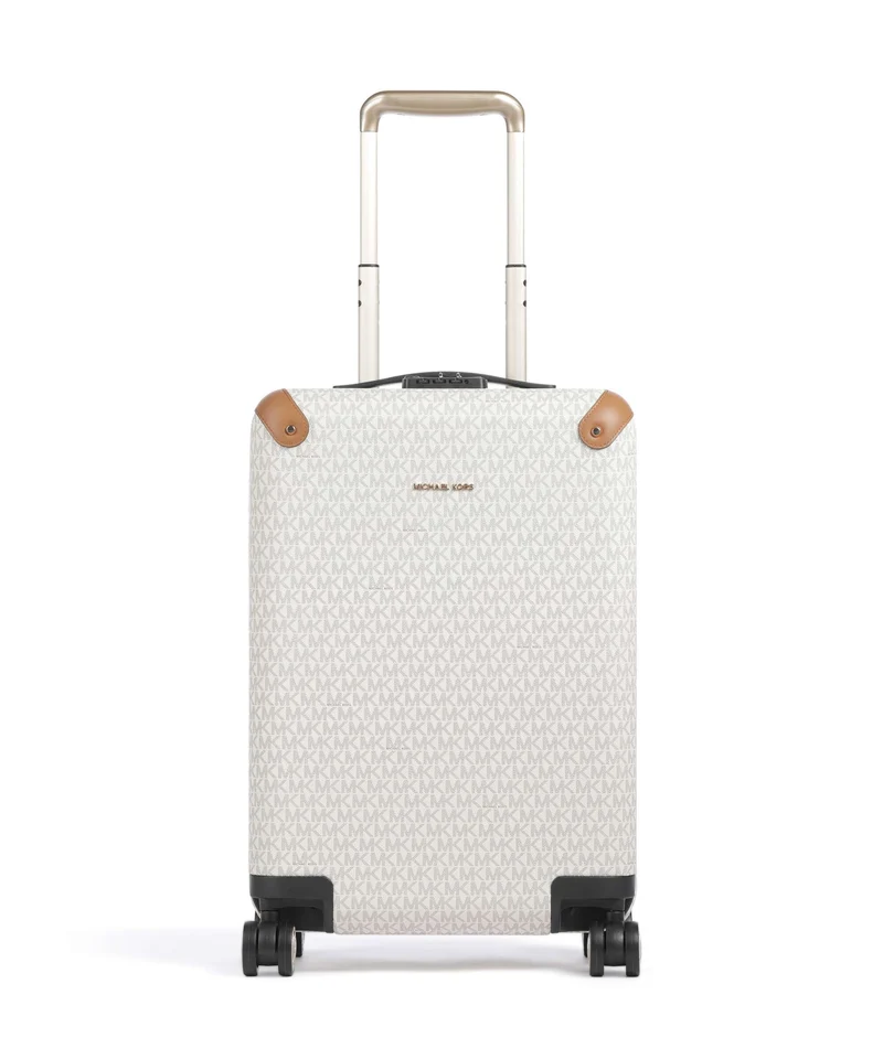 Michael Kors Travel Maleta con 4 ruedas vanilla/acrn