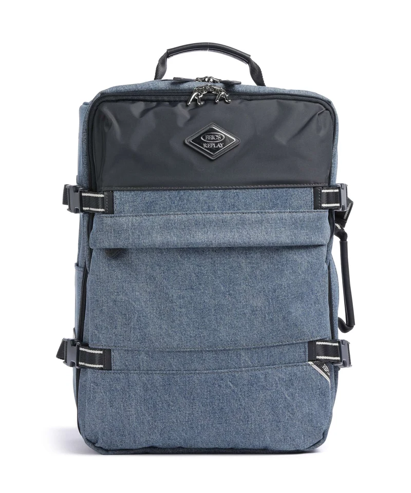 Brics Replay Mochila de viaje light denim