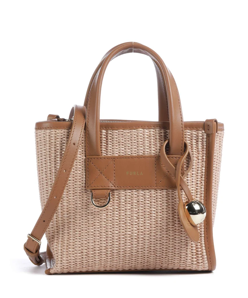 Furla Divide It Mini Bolso de mano toni naturale/tabacco