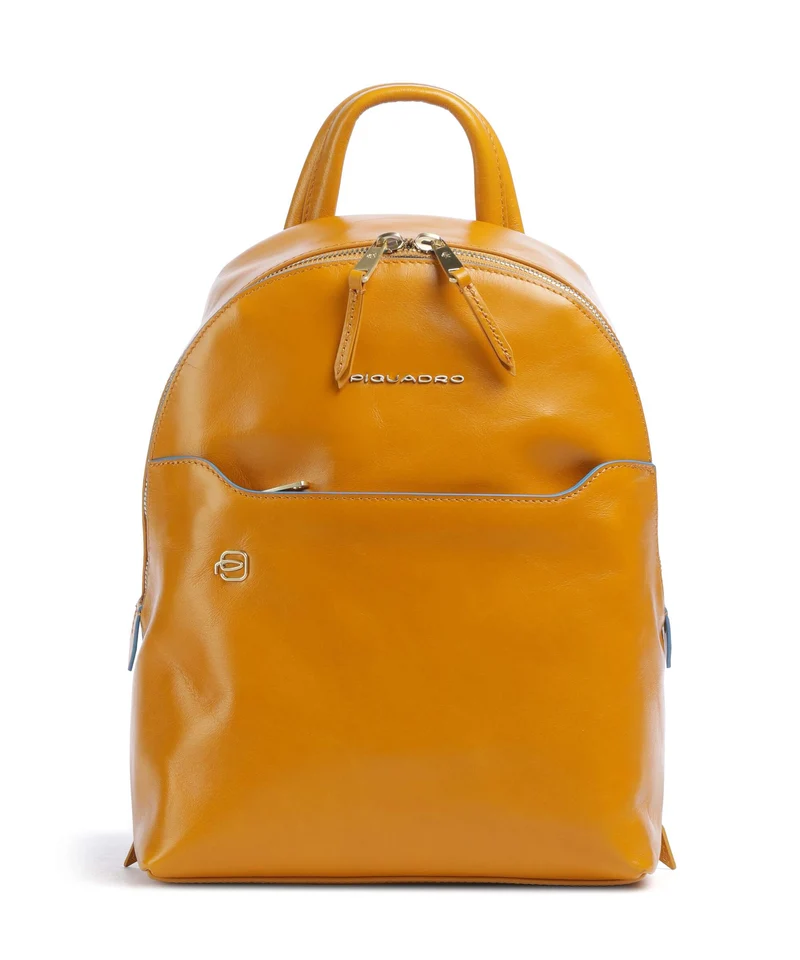 Piquadro Blue Square Mochila mustard