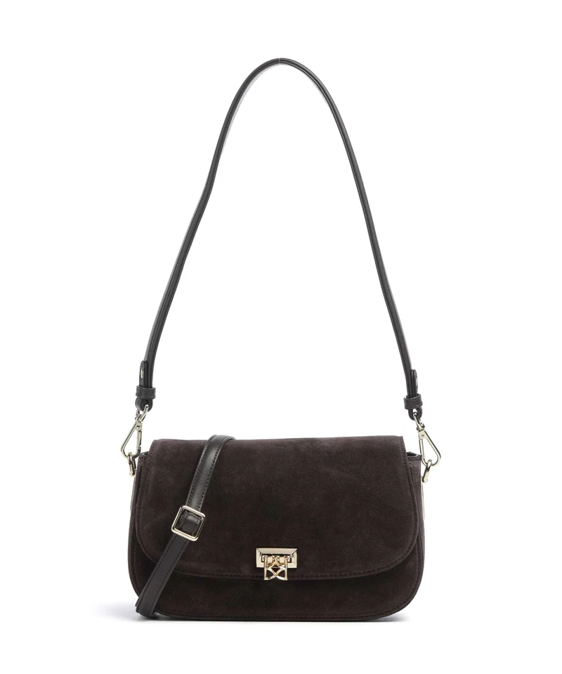 Kazar Elisee Bolso de hombro dark brown