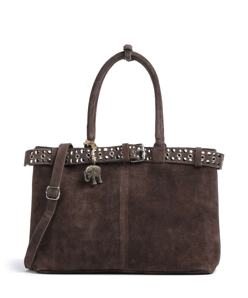 Anokhi Bolsa shopping chocolate