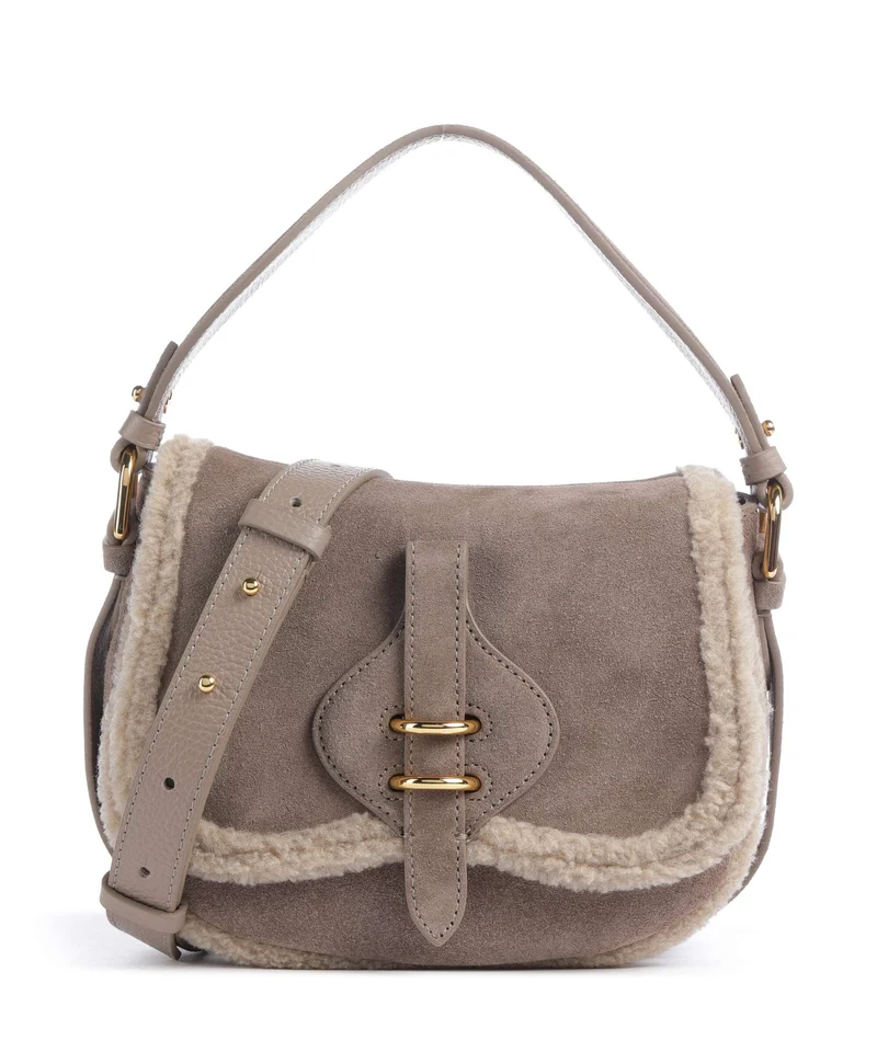 Coccinelle Smash Suede Bolso de mano warm taupe
