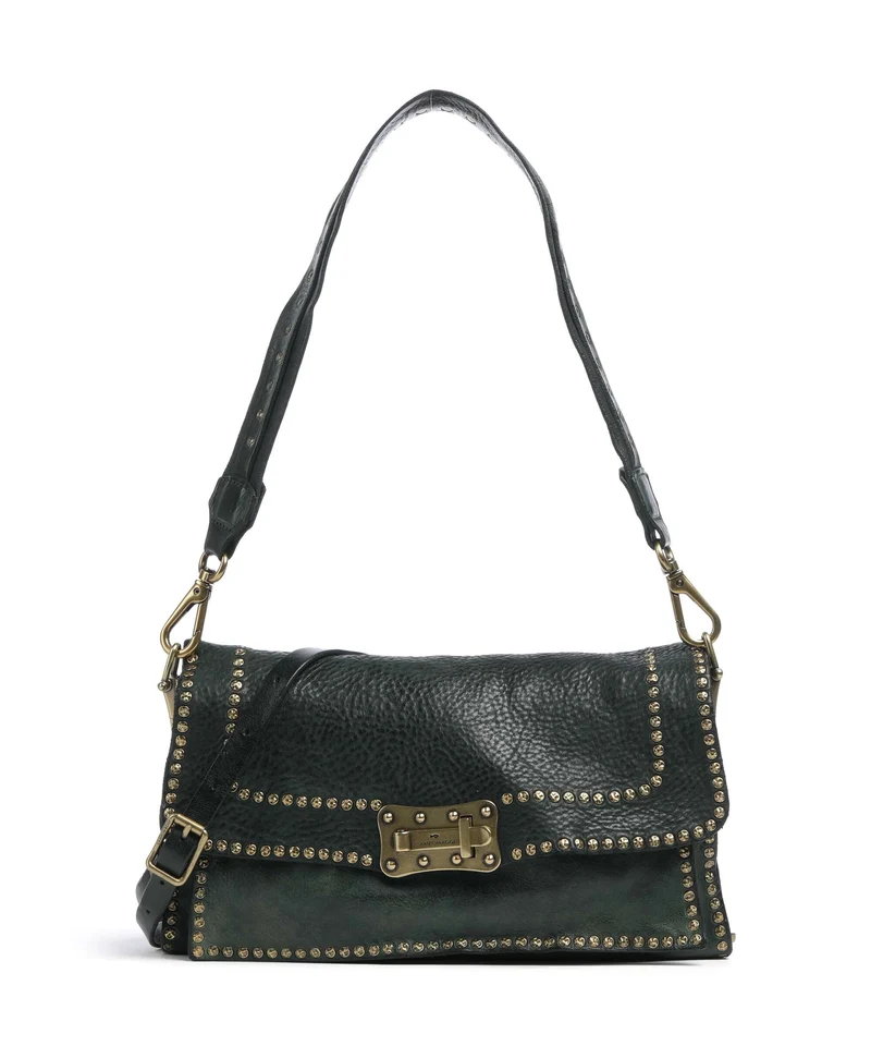 Campomaggi Bolso de hombro green bottle
