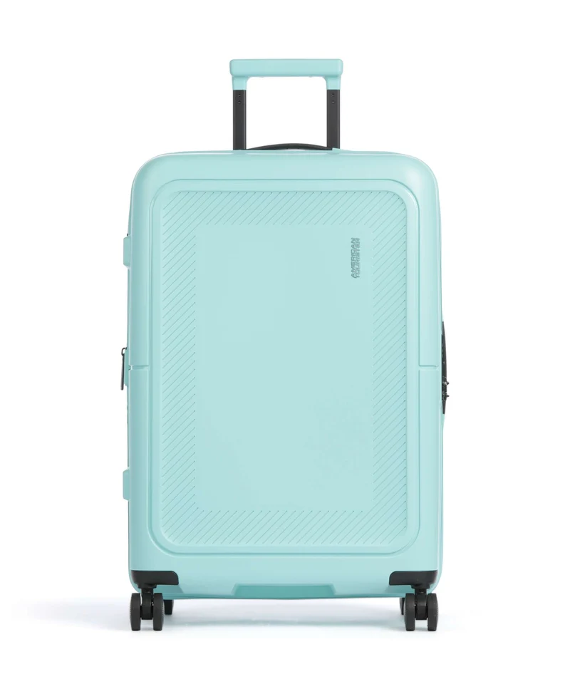 American Tourister Dashpop Maleta con 4 ruedas aqua sky