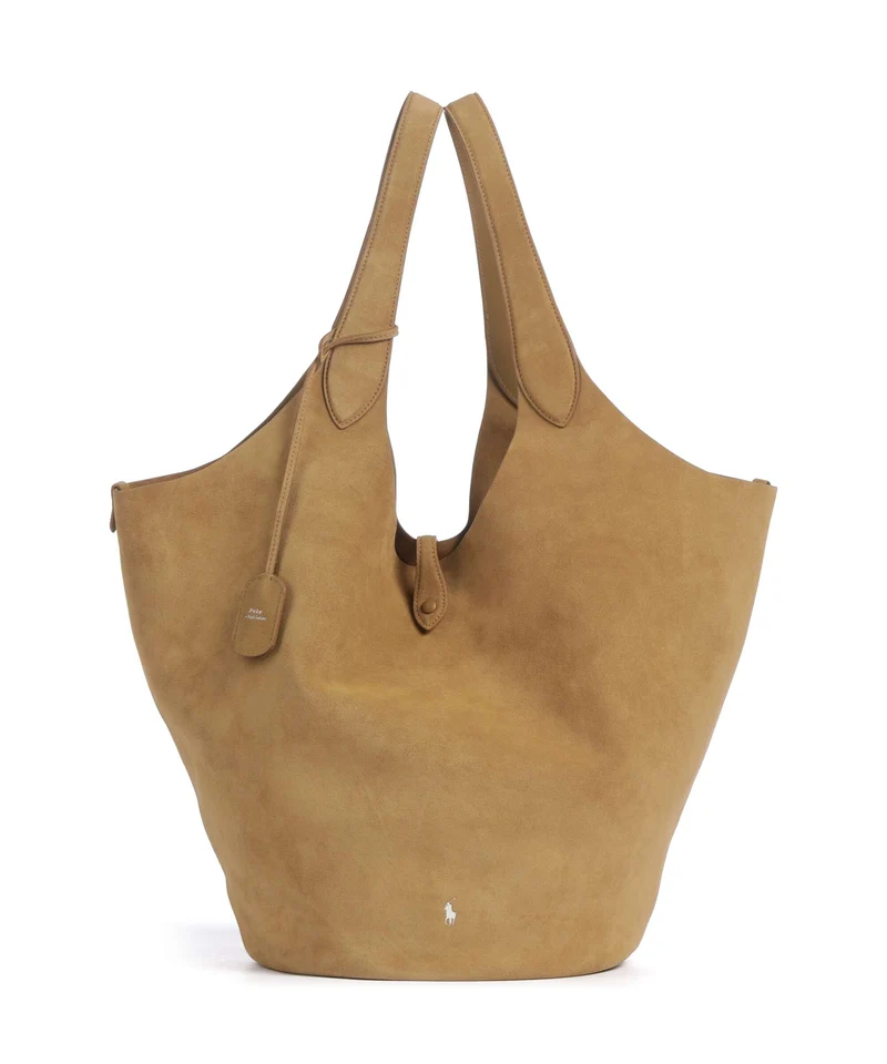 Polo Ralph Lauren Play Large Bolso de hobo caramel
